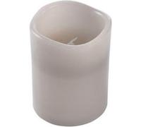 Bougie Pilier LED "Jasper" 12cm Gris Clair Gris G