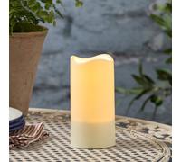 Bougie Pilier Solaire d’Extérieur de 15 cm