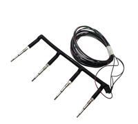 Bougie préchauffage Compatible Avec VW Pour Golf 2003 2004 2005 2006 2007 2008 2009 2010 2011 Pour Passat 3C2 3C5 Bougies De Préchauffage Pont Faisceau Prise(1 Kit)