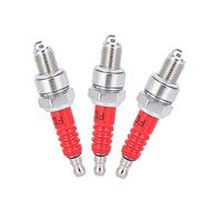 bougie quad 200 shineray Qiilu bougie nhsp ld d8tc quad 3 pcs Bougie D8TC 3 Électrode pour CG 125 150 CF250 Moto Scooter ATV Quads K9p879