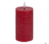 Atmosphera Créateur d'intérieur - Bougie Déco à LED Molia 15cm Rouge Rouge