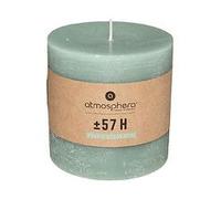 Bougie Ronde Rustique Vert Eucalyptus D 10 cm