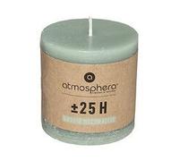 Bougie Ronde Rustique Vert Eucalyptus D 6.7 cm