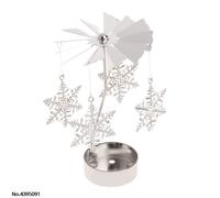 Bougie Rotative En Métal, Support Pour Bougie Chauffe-Plat, Carrousel, Décoration De Maison, Cadeau, Livraison Directe