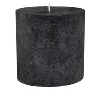 Bougie rustique noir 663g - Atmosphera createur d'interieur
