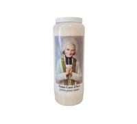 Bougie Saint Curé d'Ars neuvaine