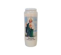 Bougie Saint Jude neuvaine - Durée de combustion : 9 jours