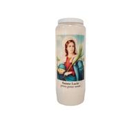 Bougie Sainte Lucie neuvaine