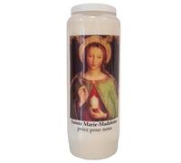 Bougie Sainte Marie Madeleine neuvaine