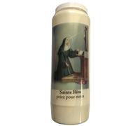 Bougie Sainte Rita neuvaine
