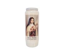 Bougie Sainte thérèse neuvaine