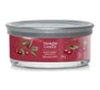 Yankee Candle Signature 5-Wick Tumbler Scented Candle 340 g variante Black Cherry