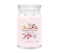Bougie signature cerise rose et vanille grand modèle - Yankee Candle