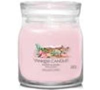 Bougie signature Fleurs du désert modèle moyen - Yankee Candle - Rose - Cire Rose G