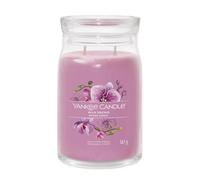 Yankee Candle - Bougie parfumée Wild Orchid Signature - 567 g, grande en pot double mèche