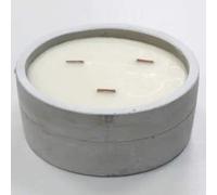 Bougie soja Awm en béton Patchouli et Ambre foncé 900g