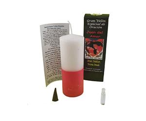 Bougie spéciale Amour rituel pour attirer, adoucir la personne aimée voile demandes d'amour