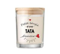 Bougie Tata d'Amour Personnalisée Parfumée | Idée Cadeau Noël Anniversaire Candle