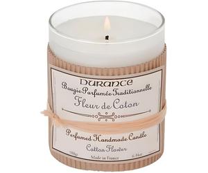 bougie traditionnelle durance parfum fleur de coton swann declikdeco