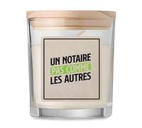 Bougie Un notaire pas comme les autres | Candle | Idée Cadeau Anniversaire Fête Original Famille Travail Départ Collègue Retraite Noël