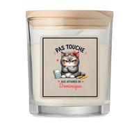 Bougie Vanille Pas touche Dominique Cadeau Saint Valentin Femme