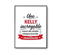 Bougie Vanille Une Kelly incroyable Cadeau Saint Valentin Femme