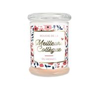 Bougie verre jasmin meilleure collegue