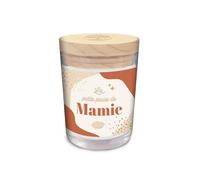Bougie verre mamie
