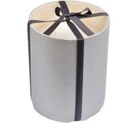 Bougie Verrine Déco Parfumée "Elégant" 15cm Argent