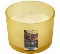 Bougie Verrine Parfumée Essentiel 11cm Vanille