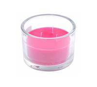Bougie Verrine Parfumée "Essentiel" 12cm Rose Rose G