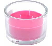 Bougie Verrine Parfumée "Essentiel" 12cm Rose Rose G