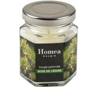 Bougie Verrine Parfumée Essentiel 7cm Bois de Cèdre