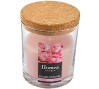 Bougie Verrine Parfumée "Essentiel" 8cm Rose Rose G