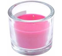 Bougie Verrine Parfumée "Essentiel" 9cm Rose Rose G