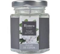 Bougie Verrine Parfumée "Essentiel II" 7cm Fleur de Coton Gris G