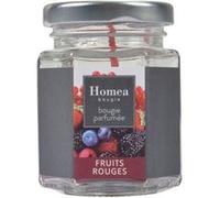 Bougie Verrine Parfumée "Essentiel II" 7cm Fruits Rouges G