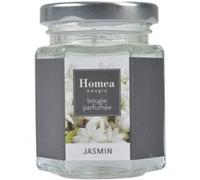 Bougie Verrine Parfumée "Essentiel II" 7cm Jasmin Blanc G