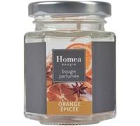 Bougie Verrine Parfumée "Essentiel II" 7cm Orange Epicée Orange G