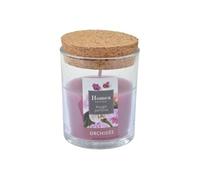 Bougie Verrine Parfumée "Essentiel II" 8cm Orchidée