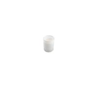 Bougie verrine parfumée - Graphic ethnic - D 8 cm x H 10 cm - Blanc