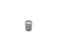 Bougie verrine parfumée - Graphic ethnic - D 8 cm x H 10 cm - Noir