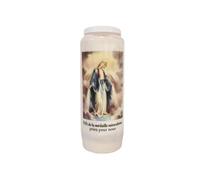Bougie vierge miraculeuse neuvaine