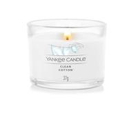 Yankee Candle Clean Cotton bougie votive glass 37 g