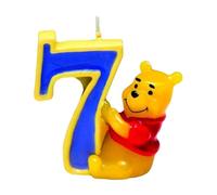 Bougie Winnie l'ourson et amis numéro 7