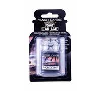 Bougie Yankee 1pcs Pot De Voiture De Noix De Coco Noire, Parfum De Voiture