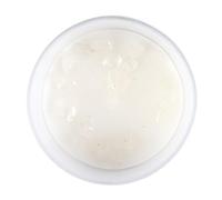 Bougie zodiaque Vierge avec parfum bois de santal et patchouli, puces de cristal de quartz transparent - Cadeau spirituel pour une clarté mentale
