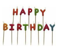 Bougies à piquer - Happy Birthday G