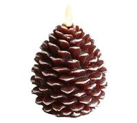 Bougies à Pommes de Pin sans Flamme | Bougies LED En Pommes De Pin Alimentées Par Piles | Décorations Noël Action De Grâces Pour Cheminée Étagère Bibliothèque Chambre Salon Maison - Pour Étagère Chamb