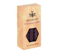 Attitude Holland Bougie Pack of 6 Purple Beeswax Spell Candles Violet